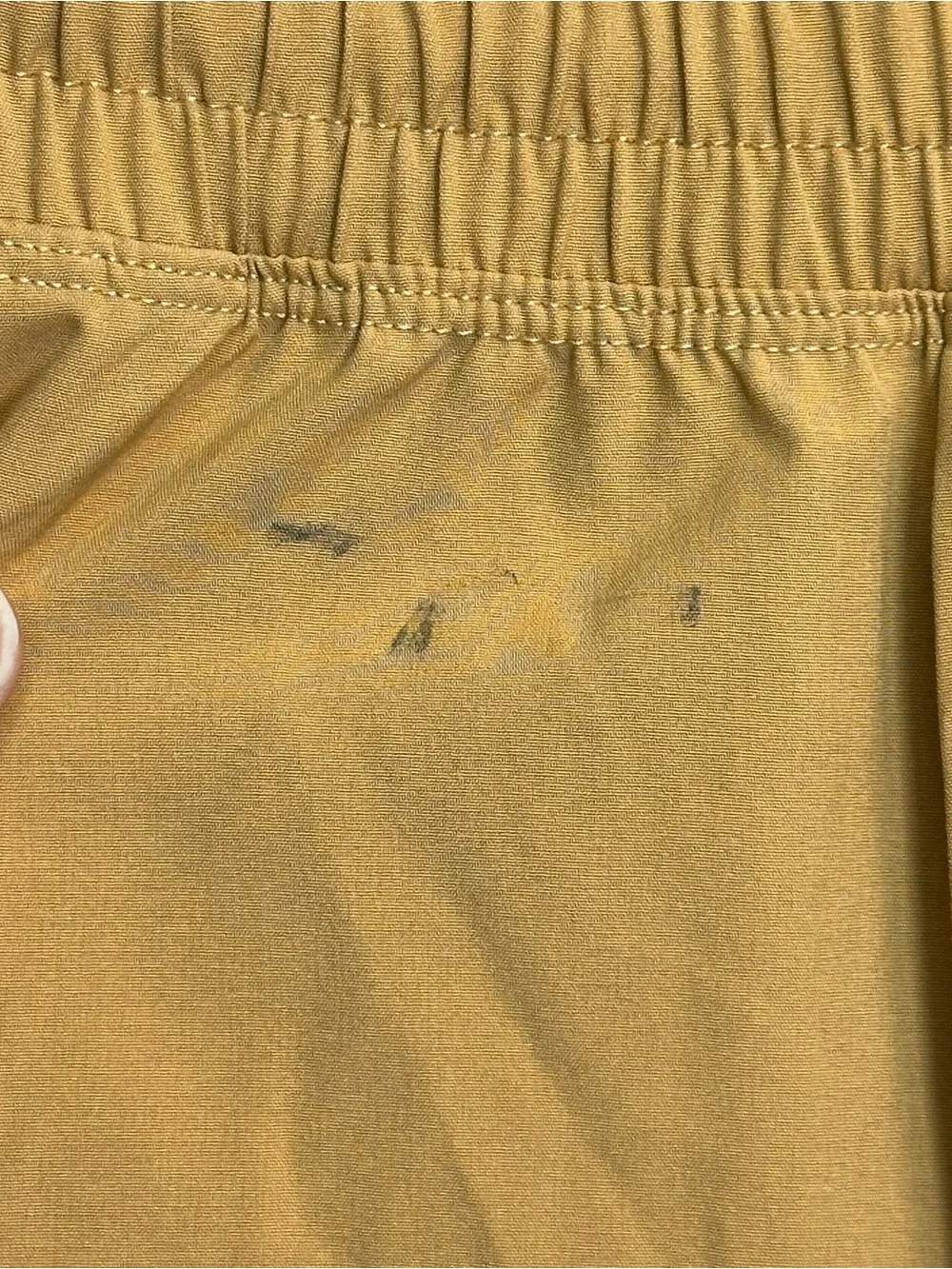 VRST Men’s 7” All-In Lined Shorts Palomino Gold Size S NWT Flawed